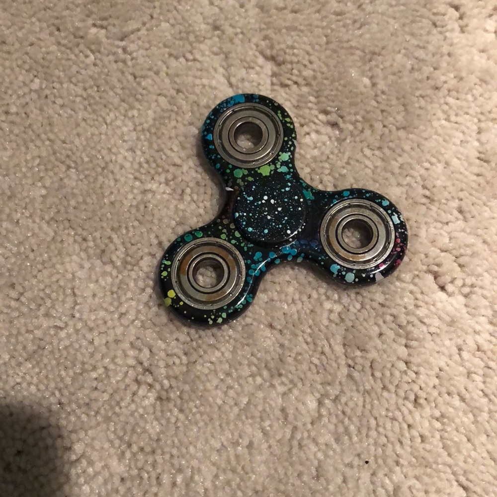 Paint Splattered Fidget Spinner
